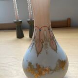 Vase ancien vintage en  Opaline