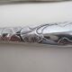 serving forks silver handles germany origin -box of- 4 art nouveau