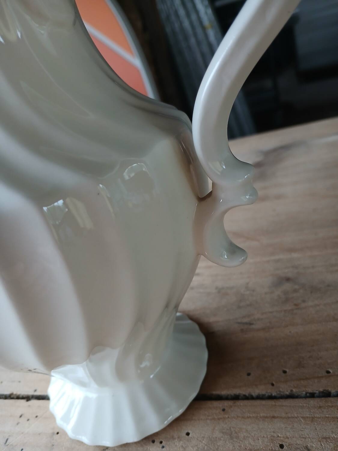 Old coffee pot stamped myott