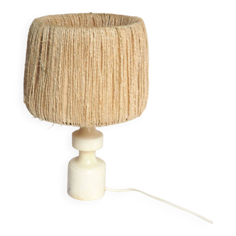 Lampe marbre et corde