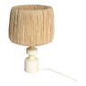 Marble and rope lamp