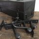 Box metal, tools, strap leather box