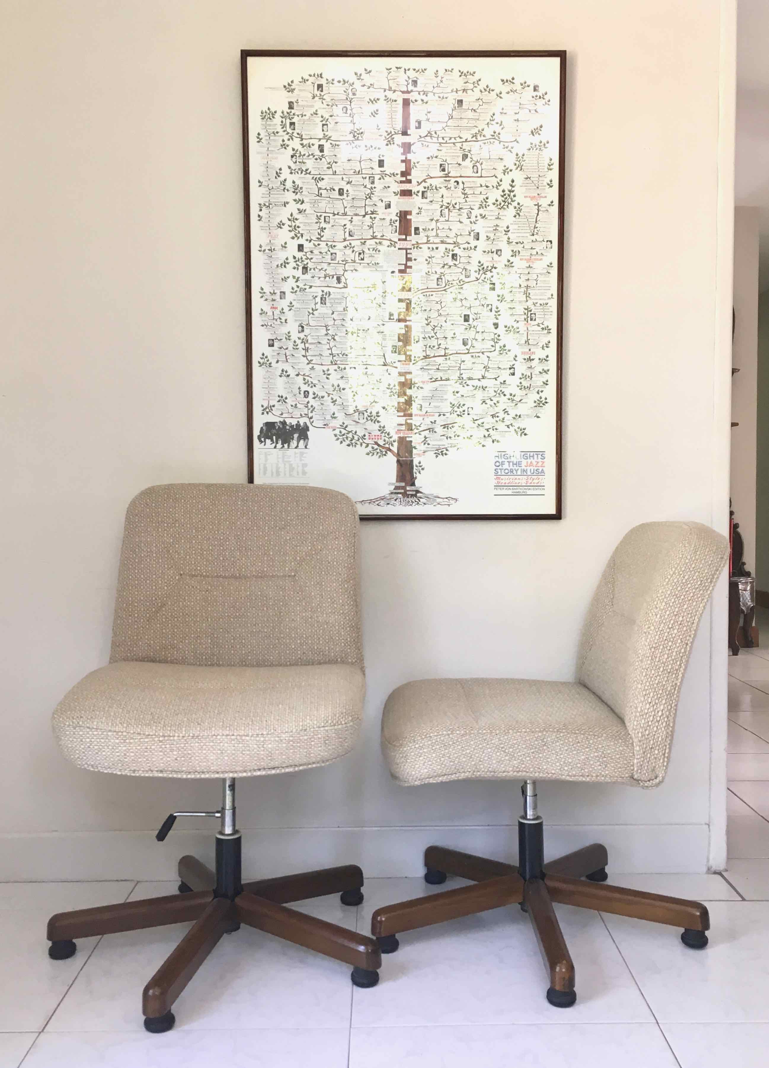 Two office chairs design 1960