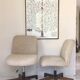 Deux fauteuils de bureau design 1960