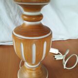 Wooden table lamp