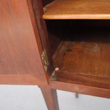 Bedside mahogany end XVIII