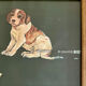 Large old print by Orens Denizard in its oak frame.
