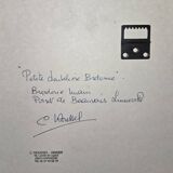 Claude Roussel: embroidery with silk thread