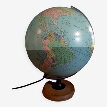 Lampe map monde