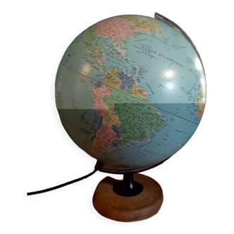 Lamp world globe