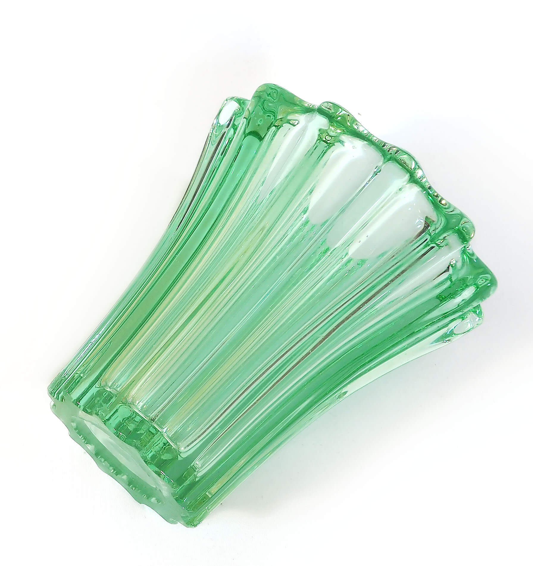Avesn crystal art deco vase