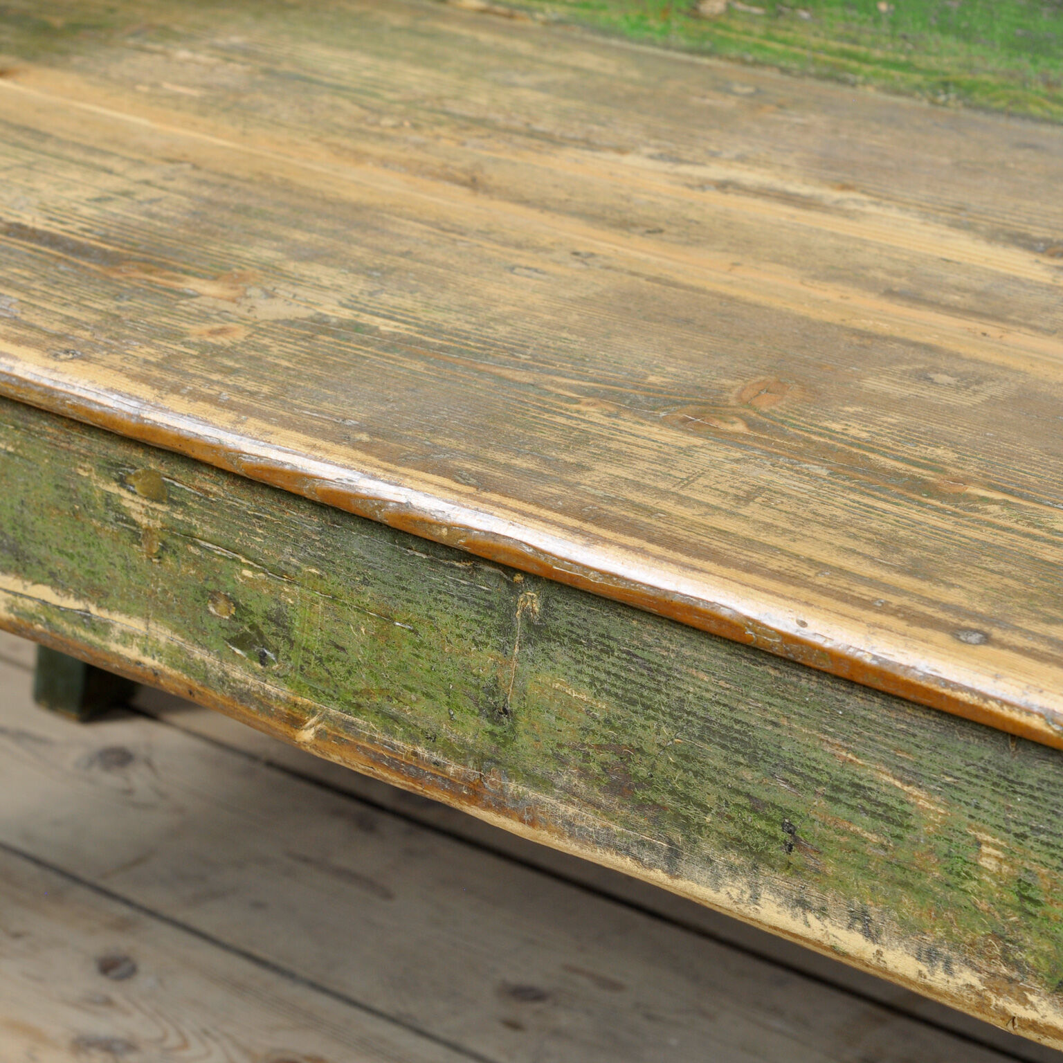 Antique Pine Bench, 1920s