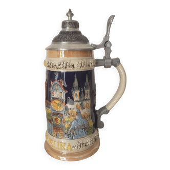 Ancienne chope de bière (Tchèque)