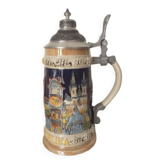 Old beer mug (Czech)