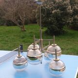 Space age design chandelier from the 70s