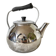 Vintage kettle in chrome metal and bakelite