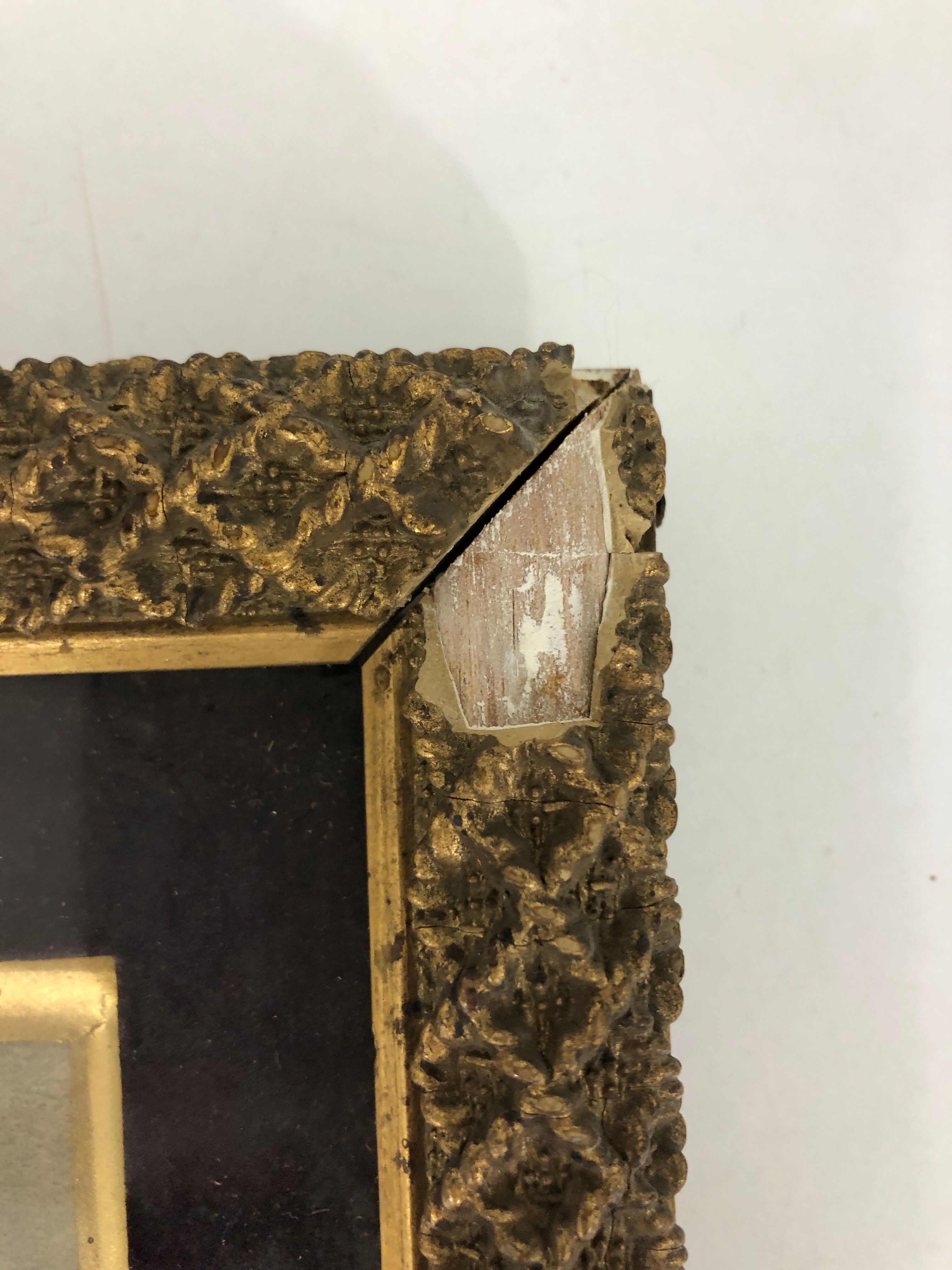 Framed charcoal test