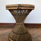 Rattan diabolo stool