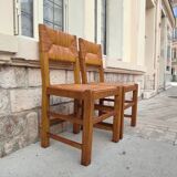 8 Mulched chairs 50s