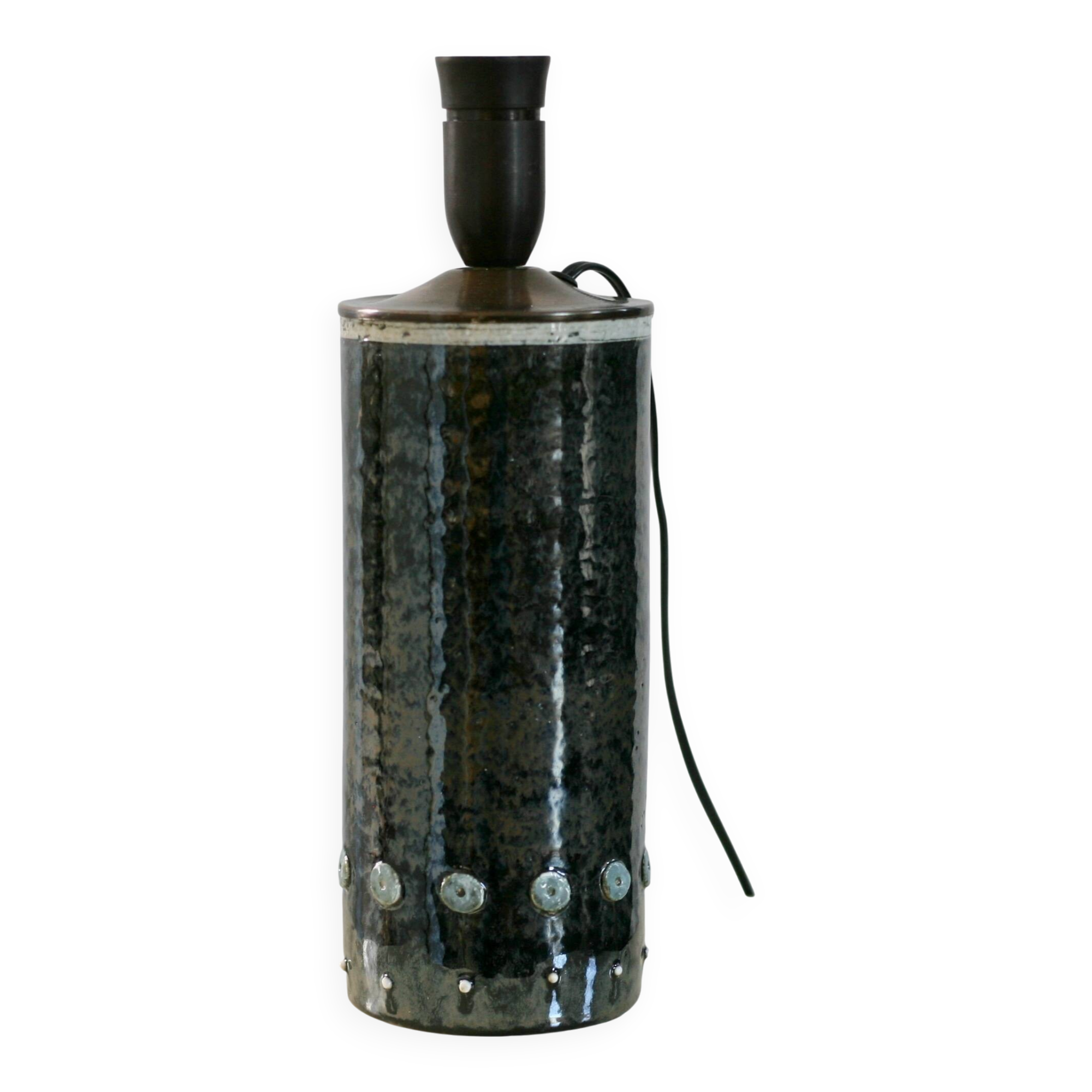 Ceramic lamp by Sylvia Leuchovius, Rorstrand, Sweden, 1970s