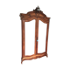 Antique wardrobe, Louis XV style wardrobe with mirror