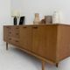 grande enfilade vintage en teck