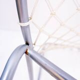 Fauteuil vintage - Métal et corde synthétique