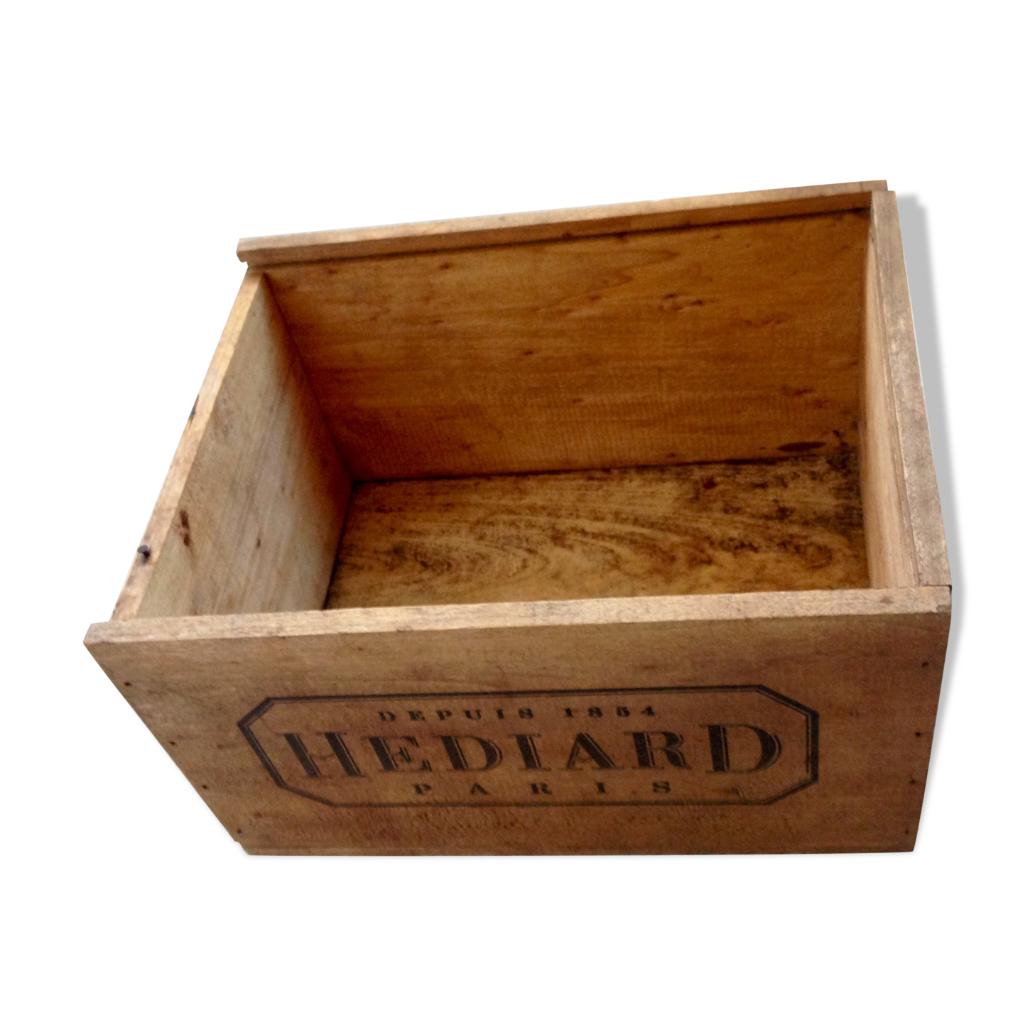 Hediard wooden crate