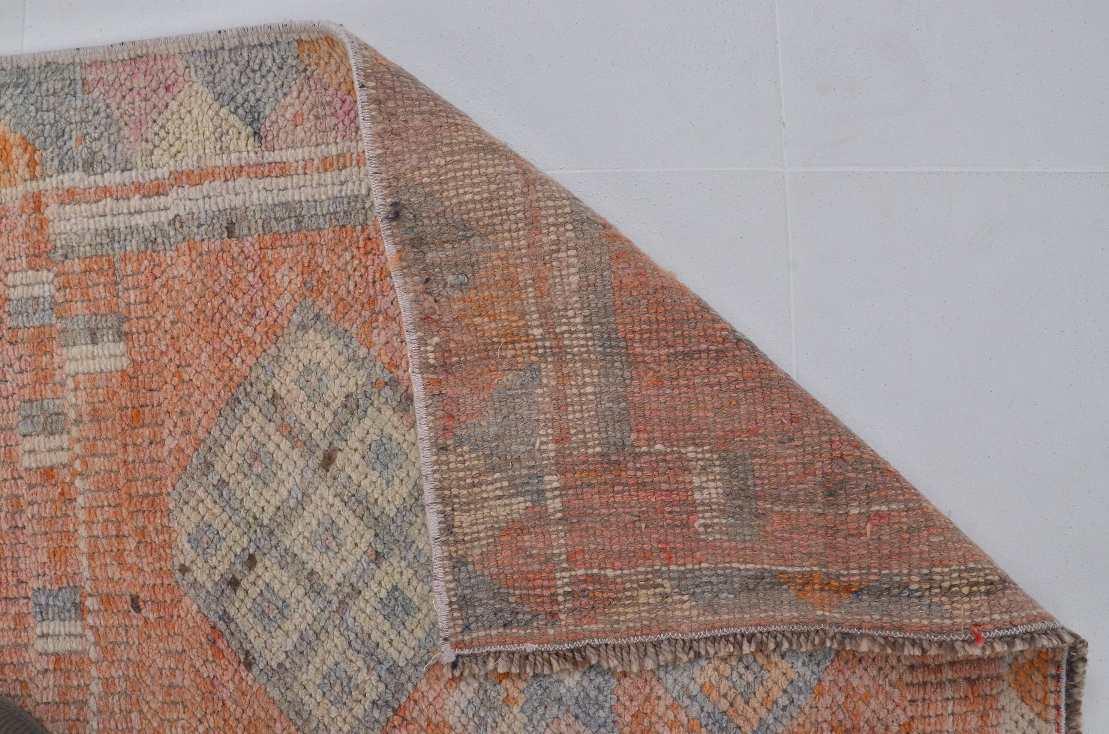 Vintage Decorative Oushak Runner Rug sku 2272