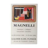 Original exhibition poster