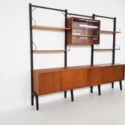 Bibliothèque de Poul Cadovius pour Royal System, Danemark années 1950