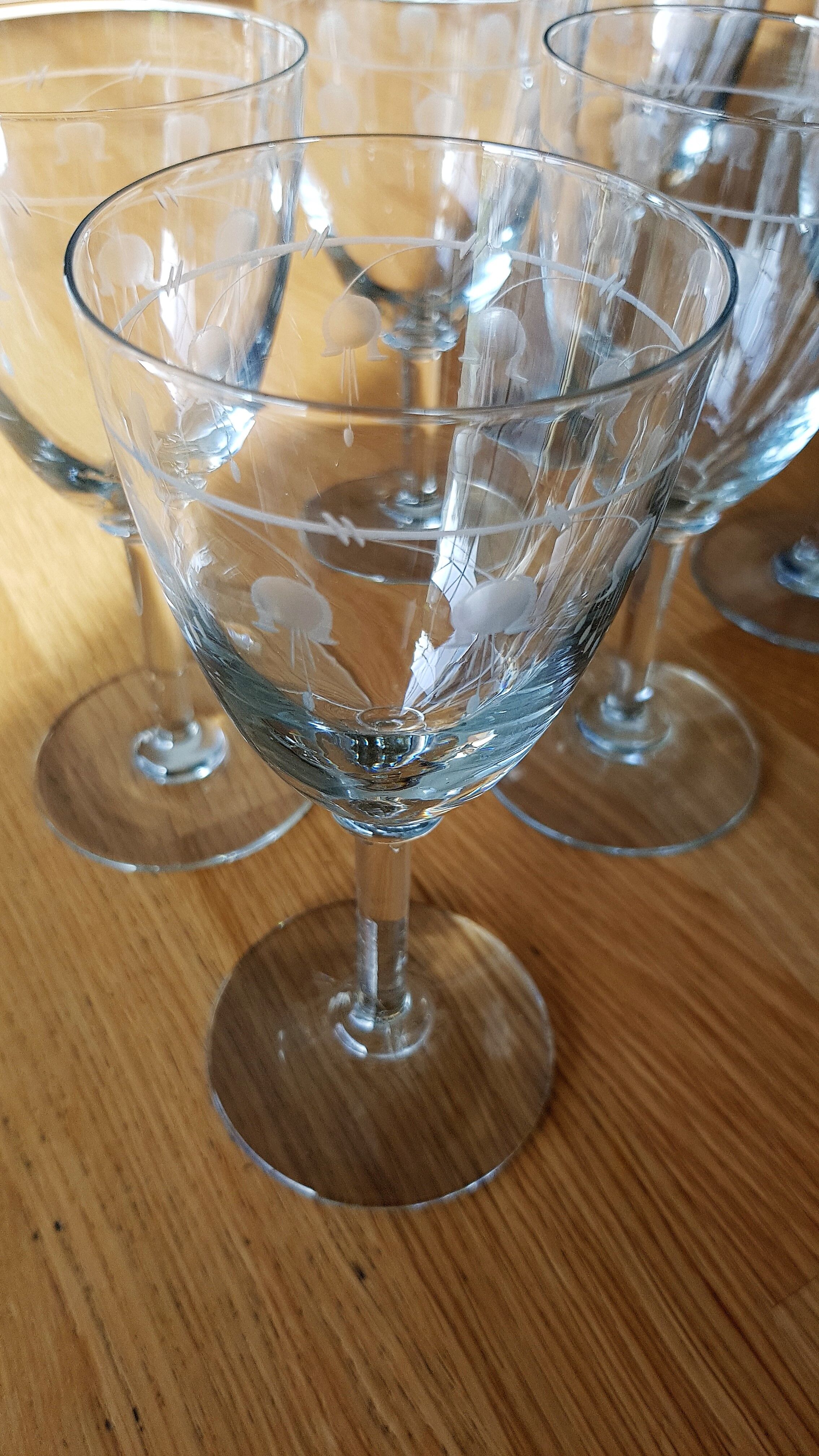 Lot of 6 glasses