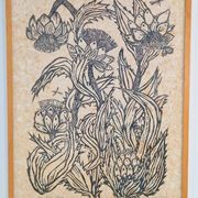 Wil Willerijn, Blackthorn, Etching on Handmade Paper, 1966