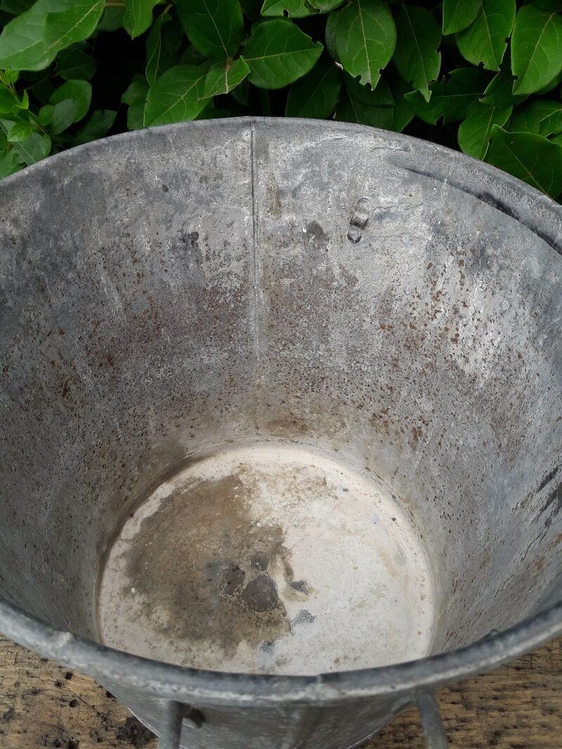 Washing machine h30cm in zinc garden