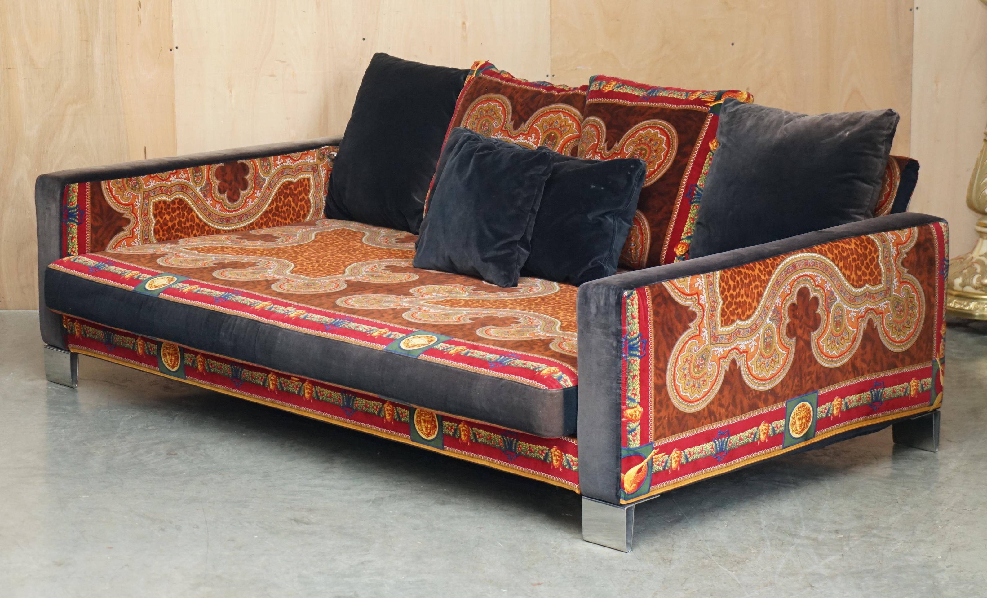 Canapé ajustable Ilian Rachov pour Versace 2003, partie d'une suite