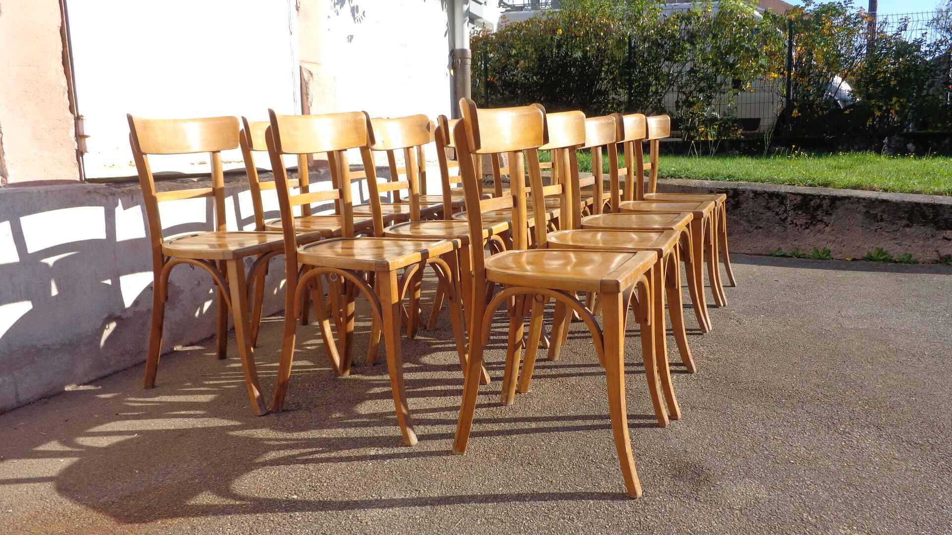 Lot de 15 chaises bistrot Luterma