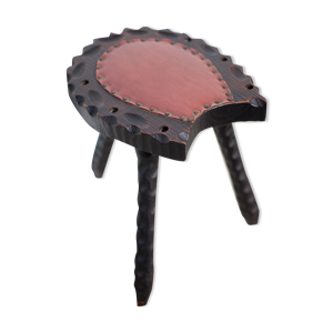 tabouret bois sculpté