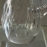 Baccarat Crystal Water Carafe Model Carcassonne Stamped