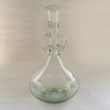 Italian blown glass carafe