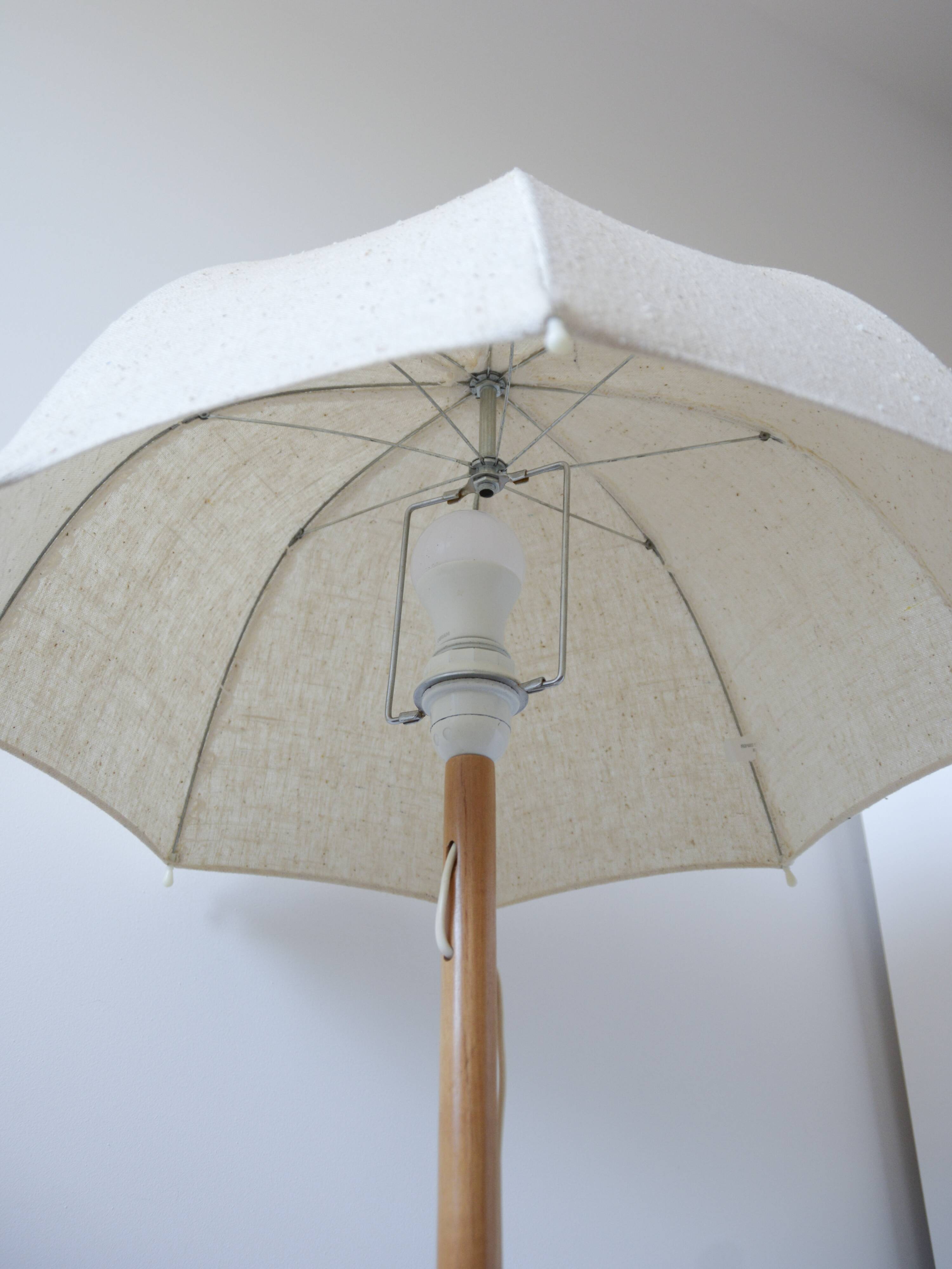 1970s umbrella lamp