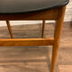Série de 4 chaises vintages style scandinave