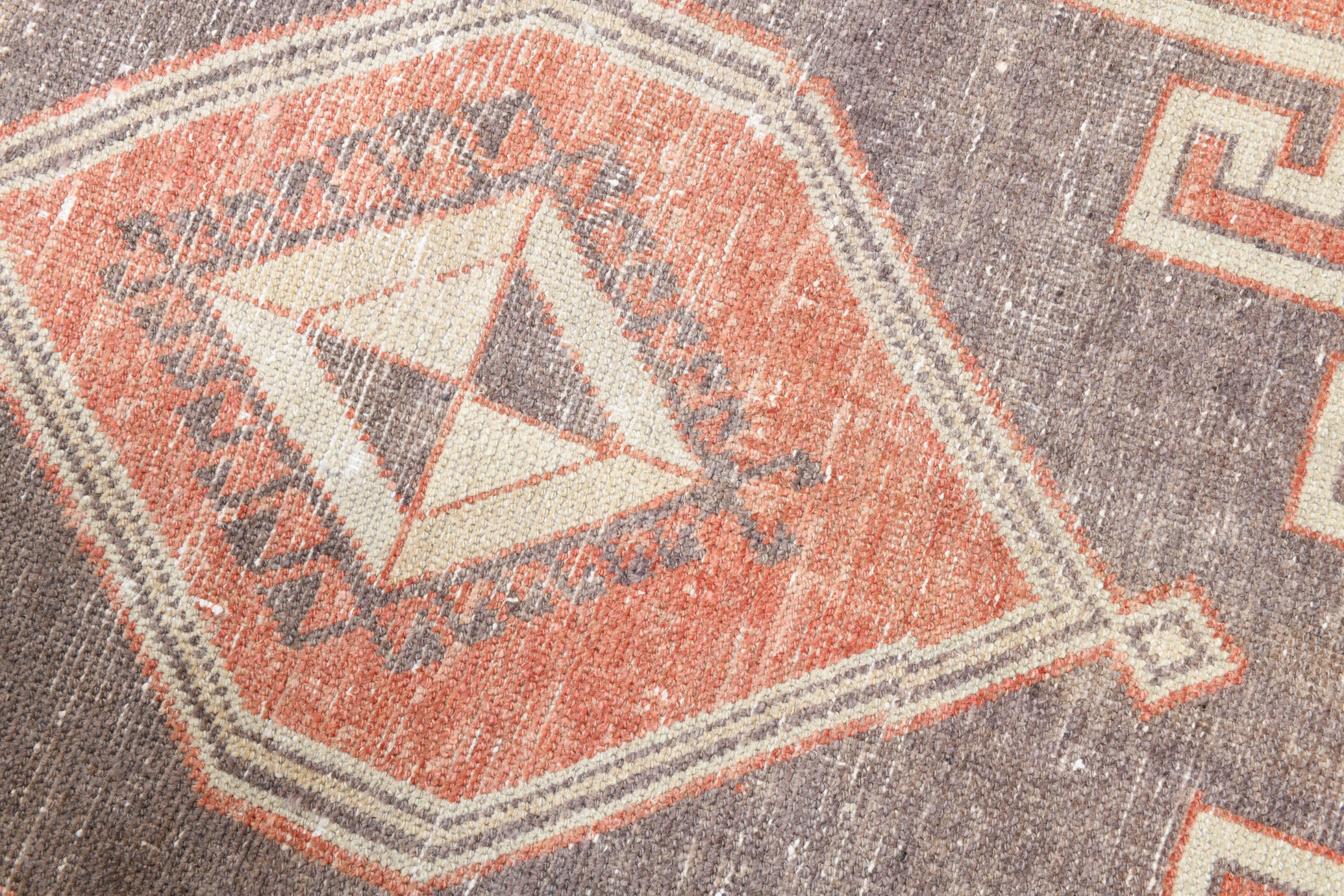 3X11 Oushak Runner Rug, Handmade Runner Rug, 3x11 Runner Rug, 349x86Cm