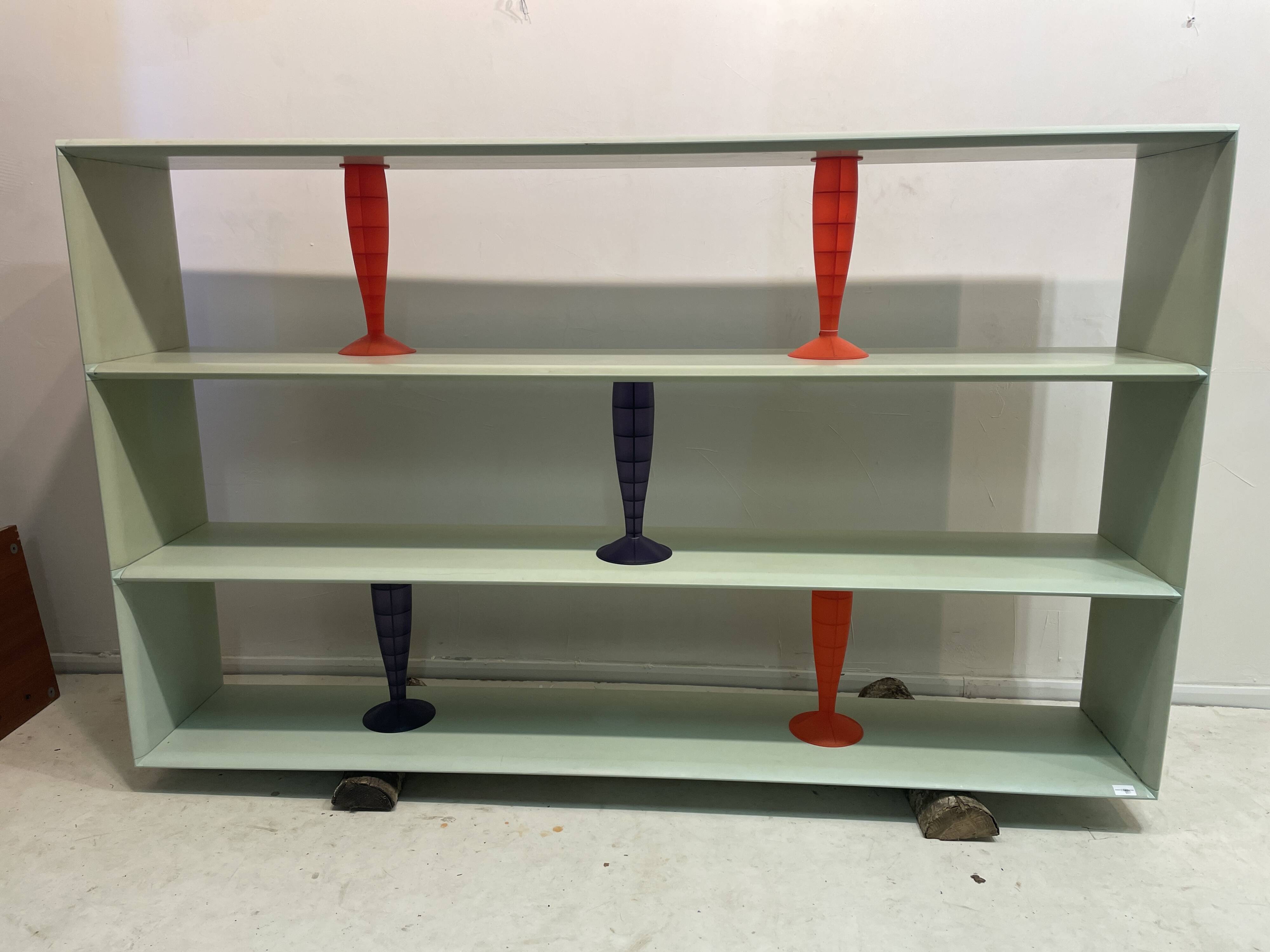 Ultra-rare BOOOX bookcase by P. Starck