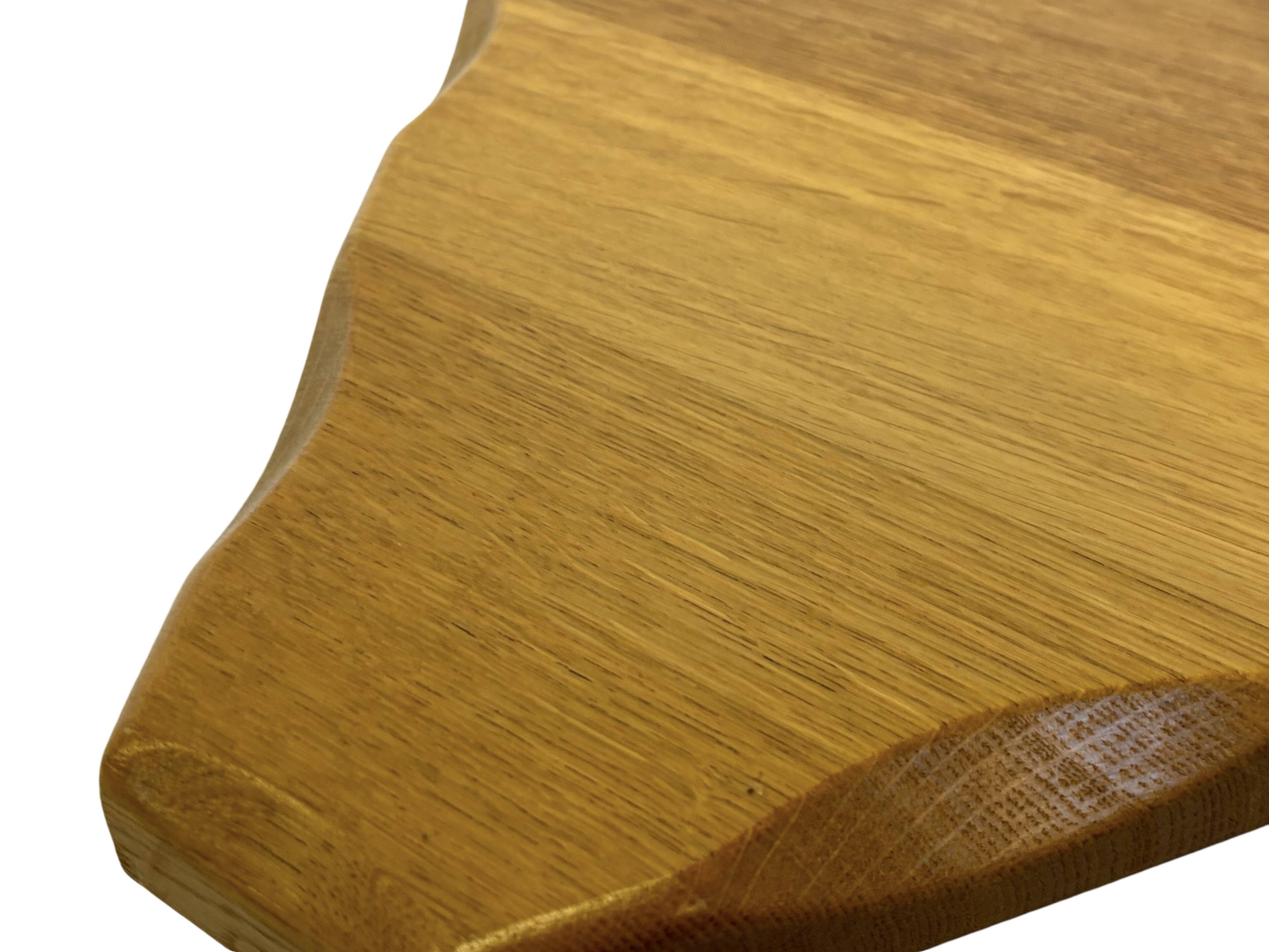 Vintage Scandinavian side tables made of solid wood circa 1970s