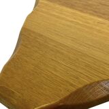 Vintage Scandinavian side tables made of solid wood circa 1970s
