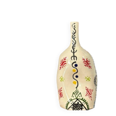 Vase artisanal bouteille amazigh 5