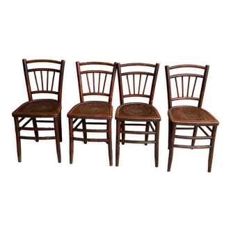 Set of 4 bistro chairs