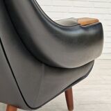 1970s, Danish design by Henry Walter Klein for Bramin Møbler, armchair in original good condition.