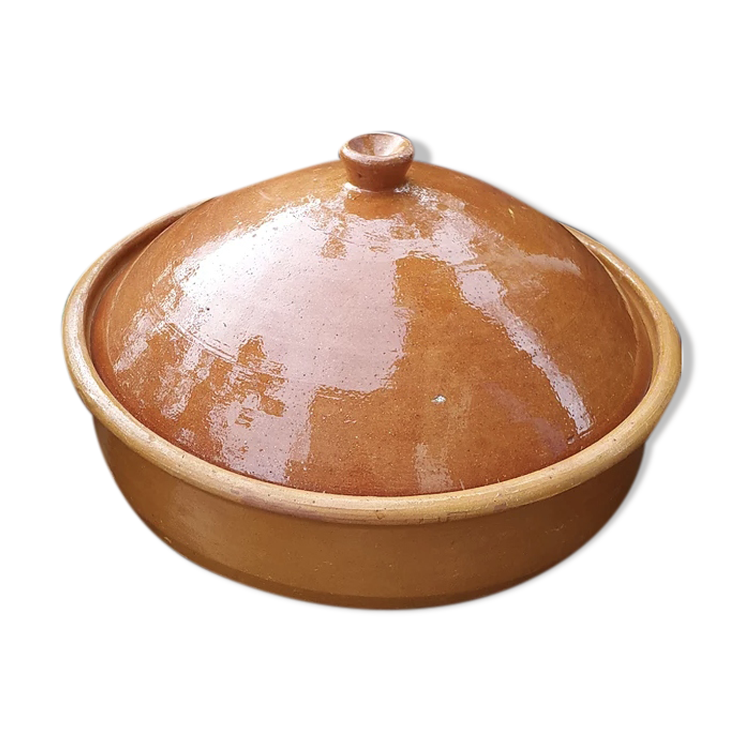 Large earth pot
