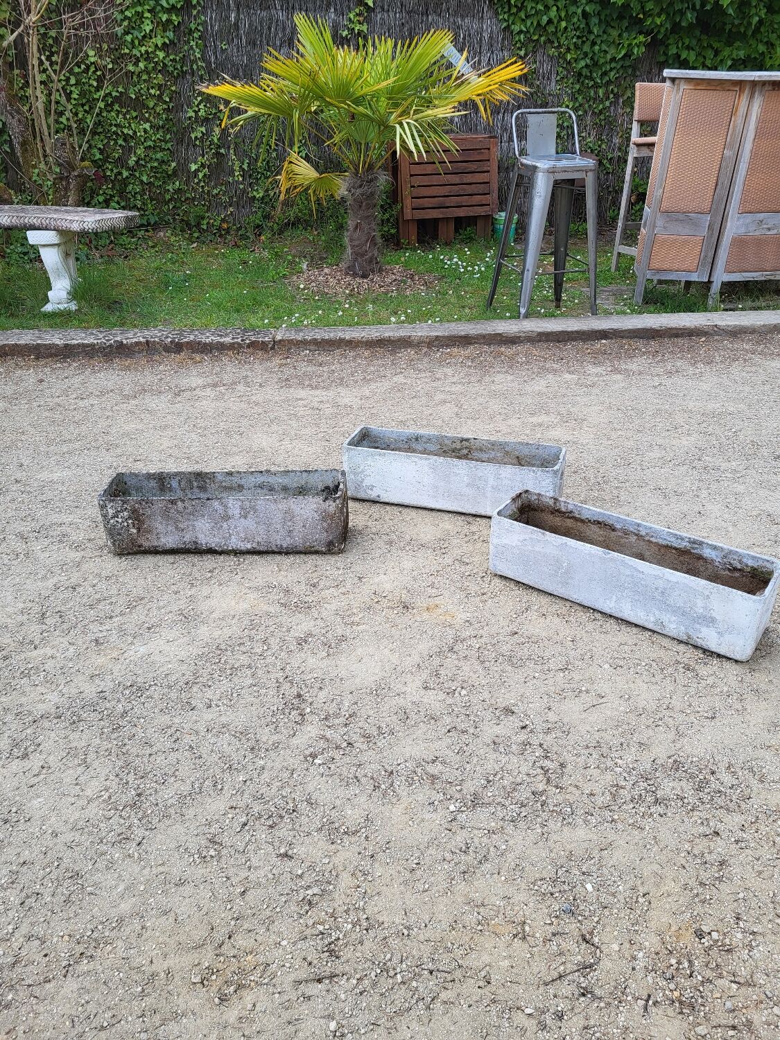 Eternit planters by Willy Guhl